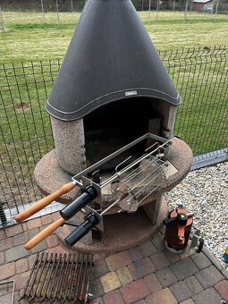 Záhradný krb Norman + prislušenstvo - 7