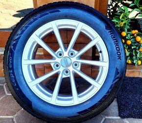 alu R17 5x112, (zimné pneu 225/60) orig. Audi A6 - 7