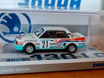 REZERVACE - Škoda 130 LR n. 21 rally Bohemia 1986 - nové - 7