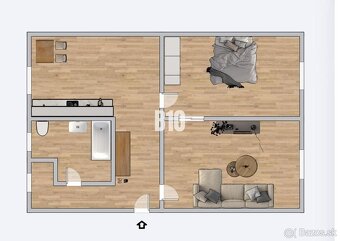Slnečný 2 izbový byt na Kalvárii / centrum mesta - 7
