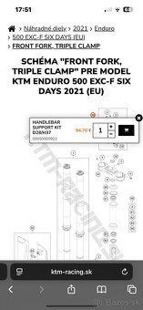 Ktm exc factory cnc okuliare komplet - 7