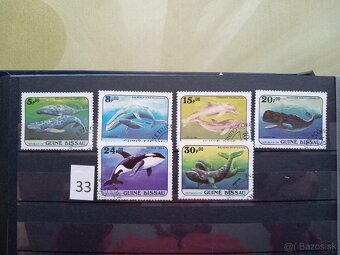 Poštové známky č.425 - FAUNA SVETA II. - 20 ks sérií - 7