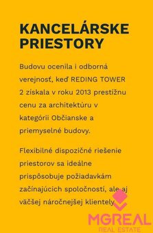 Reprezentatívne priestory 49m2, Reding Tower 2, Racianska ul - 7