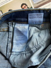 Levi’s Mile High Super Skinny W25 L30 džínsy XS Levis Levi - 7