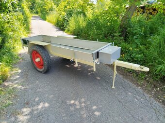 Predám vlečka, vozík príves za traktor Zetor malotraktor - 7