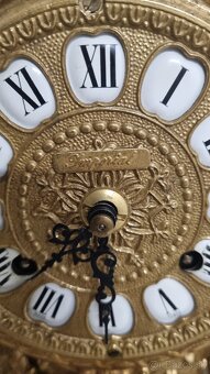 Krasne mosadzné krbove hodiny a svietniky Imperial - 7