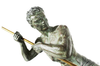 art deco skulptúra,G.Del Rosso - 7