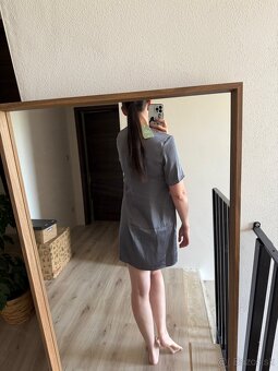 Satenove šaty H&M - 7