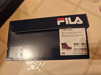 Predam detske topanky - cizmy, velkost 28 - Fila - 7