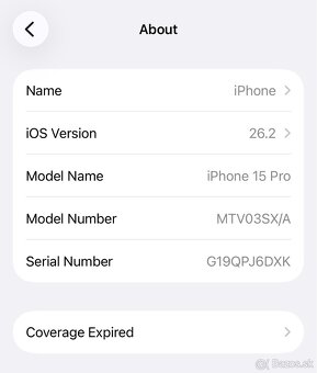 iPhone 15 Pro 128GB Blue Titanium / Modry Titan - 7