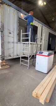 Laser na čistenie 1500W,pôvodná cena 14 000 €,len 121 hodín - 7