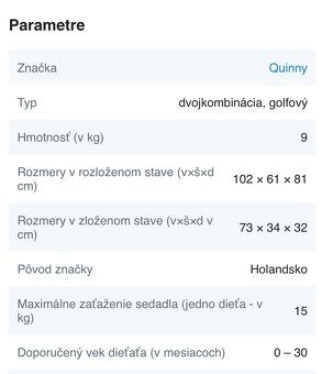 Detský kočík Quinny - 7