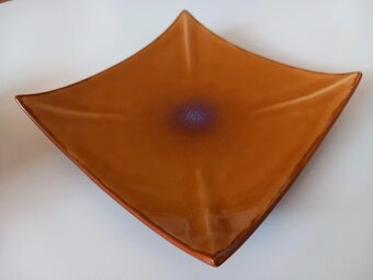 Staršia 3ks servírovacia sada po rodičoch, keramika-kamenina - 7