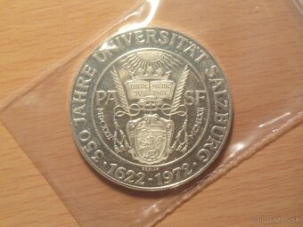 Rakúske 50 šilingy UNC/PROOF – Investičné striebro - 7