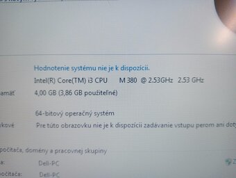 predám na diely notebooky DELL - 7