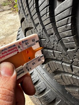 5x100 R15 5,5J ET40 + 185/65 88V Hankook zimné - 7