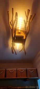 Luster z naplaveného dreva - 7