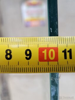 Predám zabrúsené krycie sklo na stôl a podobný účel - 7