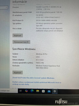 Fujitsu Lifebook E Series – Windows 10 Pr - 7