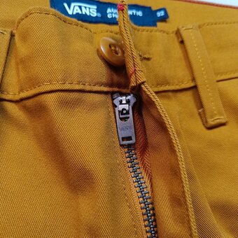 NOVÉ Vans authentic chinos loose fit široké plátené nohavice - 7