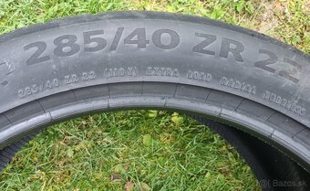 Prodám nové pneu Conti 285/40 ZR22 - 7