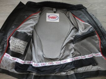 MOTO BUNDA "Wintex" - dámska kožená + moto rukavice - 7