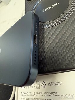 iPhone 15 pro 256gb Blue Titanium - 7
