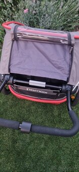 Hamax Outback cyklovozík pre 2 deti TOP stav, komplet výbava - 7