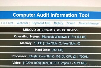 Lenovo ThinkPad X13 Gen 1 i5-10gen/Win11PRO/16GB/Top batt - 7