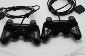 PS2 Slim SCPH-70004 silver + 2 ovládače + FMCB karta - 7