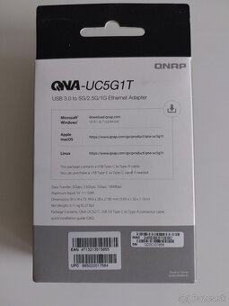 USB Sieťový adaptér QNA-UC5G1T 5GbE - 7