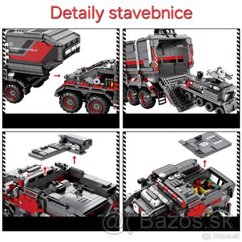 Technická stavebnica Sci-fi Transportér - (3712 dielov) - 7