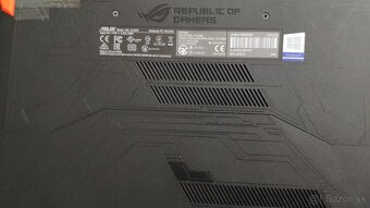 notebook ASUS ROG STRIX - 7