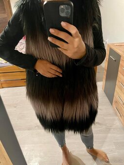 linea weekend london damska kozusinova vesta-bunda - 7