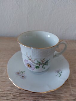 Karlovarsky porcelan - mokka salocky - 7