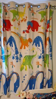 Detský záves Dino by Catherine Lansfield, 168x183 - 7
