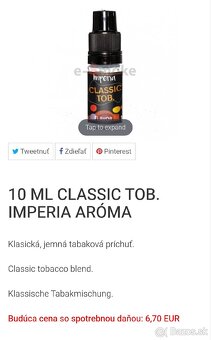 Nové tabakové arómy IMPERIA - 7