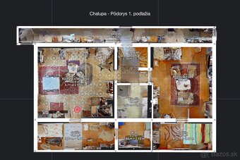 Na predaj tradičná chalupa s chatou vo Vychylovke - 7