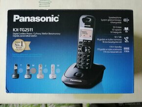 Bezdrôtový telefón Panasonic KX-TG2511 - 7
