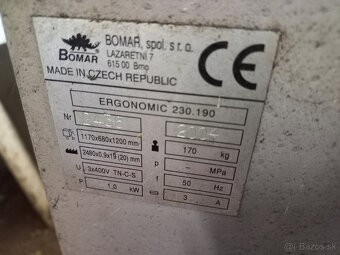 Pásová píla Bomar Ergonomic 230.190 G - 7