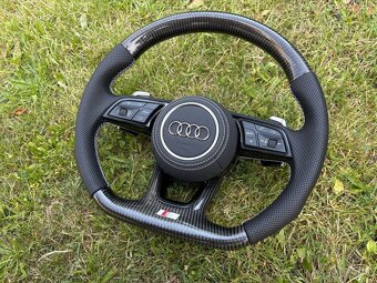 AUDI KARBON ŠPORTOVÝ ZKOSENY VOLANT - 7