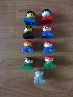 LEGO DUPLO - Nákladné auto, 5x podvozok, postavičky - 7