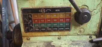 Na predaj sústruh na kov - 7