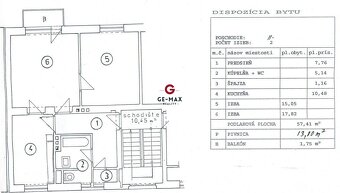 Na predaj 2-izbový byt – centrum Trebišova (ul. Zimná) - 7