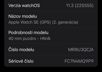 Apple Watch SE 2.gen. 40mm - 7