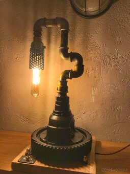 Industriálna lampa - STEAMPUNK IV - 7