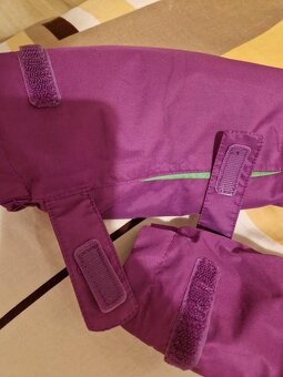 Lyžiarska bunda zelena 152, Tchibo 134/140 fialova - 7