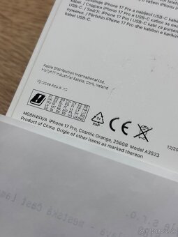 iPhone 17 Pro 256GB Cosmic Orange - 7