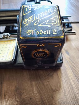 Písací stroj Mignon 2 - 7