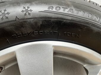Predám disky 5x108 BORBET s gumami R17 - 7